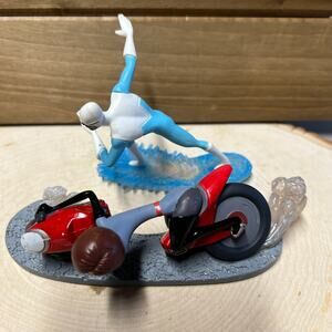 Mrs Incredible & Mr Freeze action figures